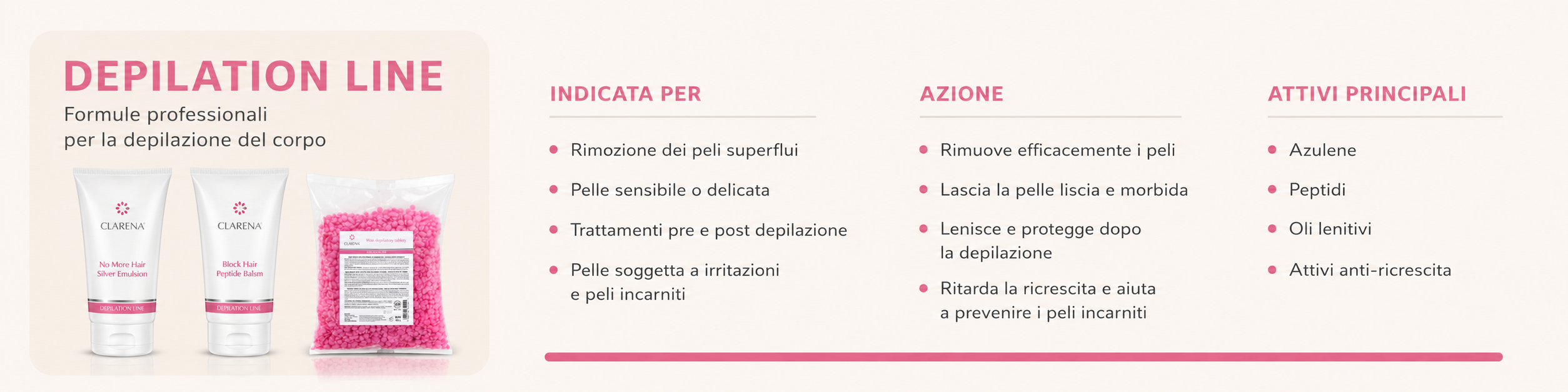 Linea Depilazione